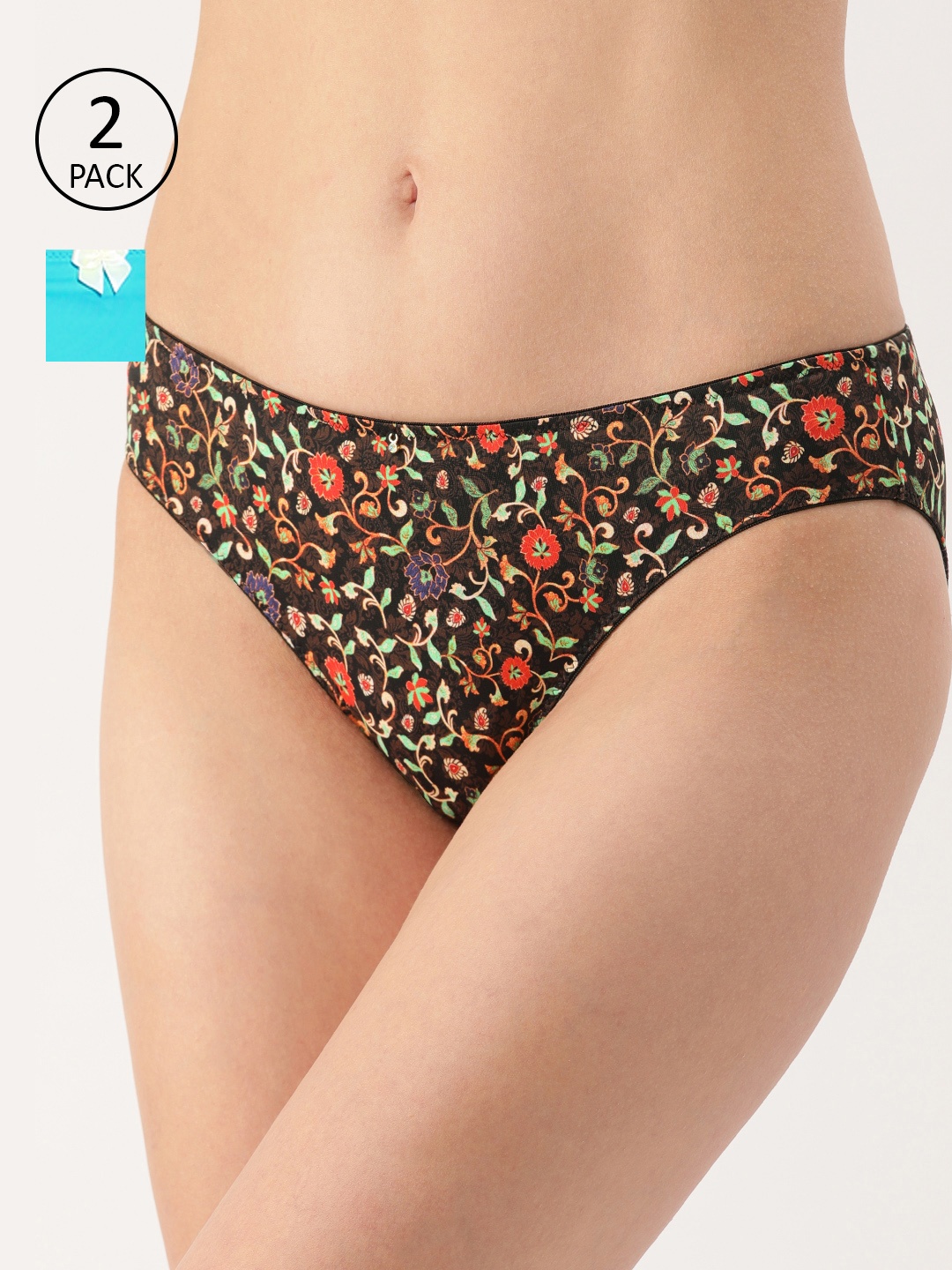 

Amante Women Pack of 2 Briefs, Black
