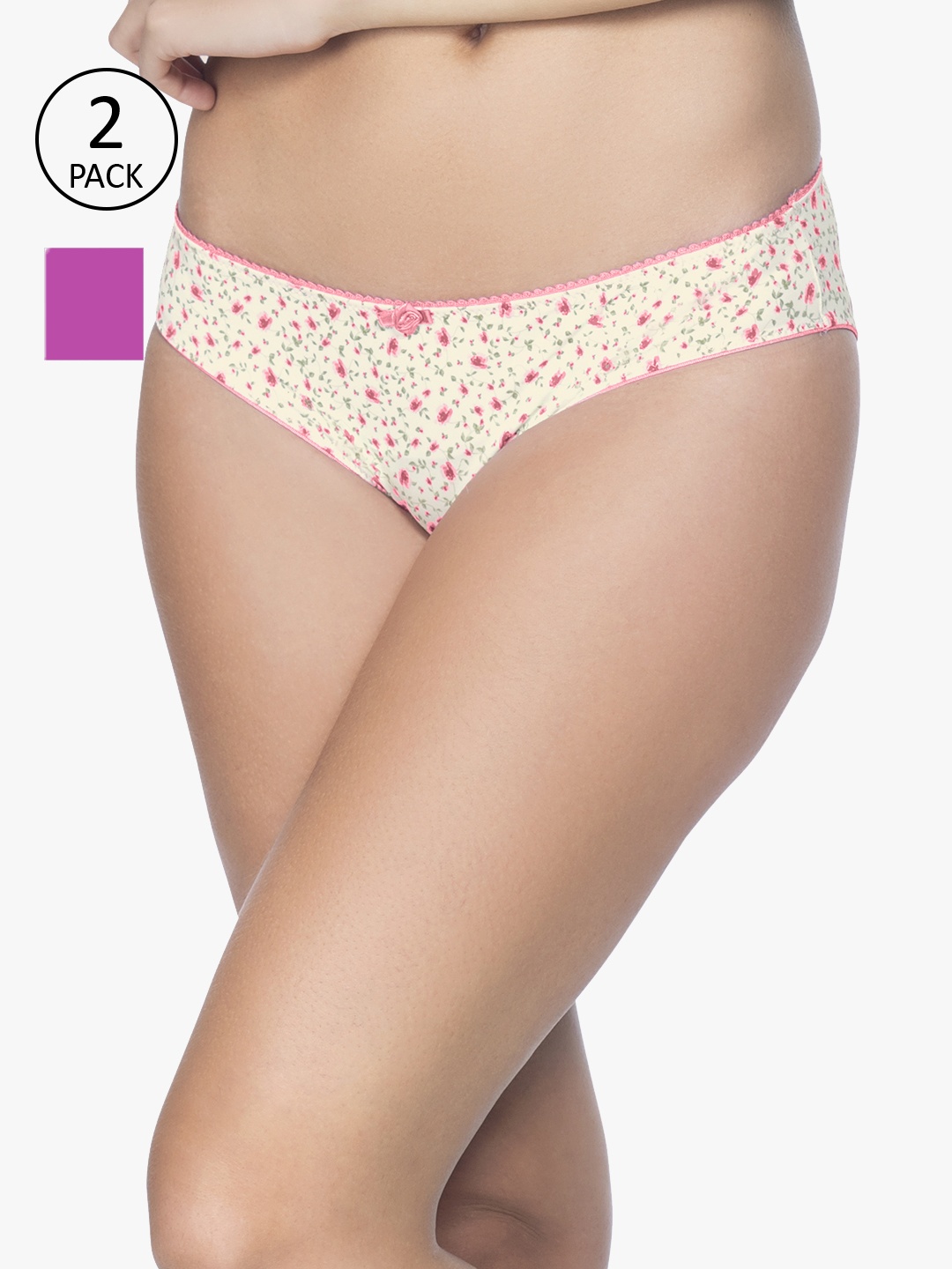 

Amante Women Pack of 2 Briefs, White