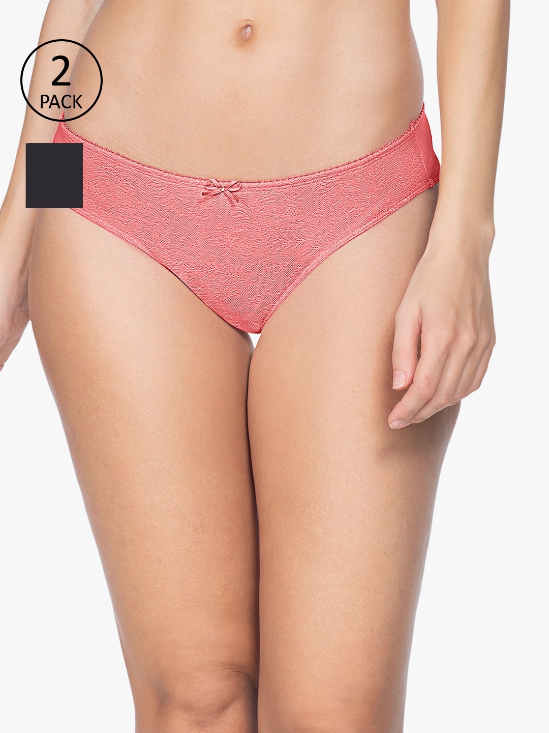 

Amante Women Pack of 2 Briefs, Black