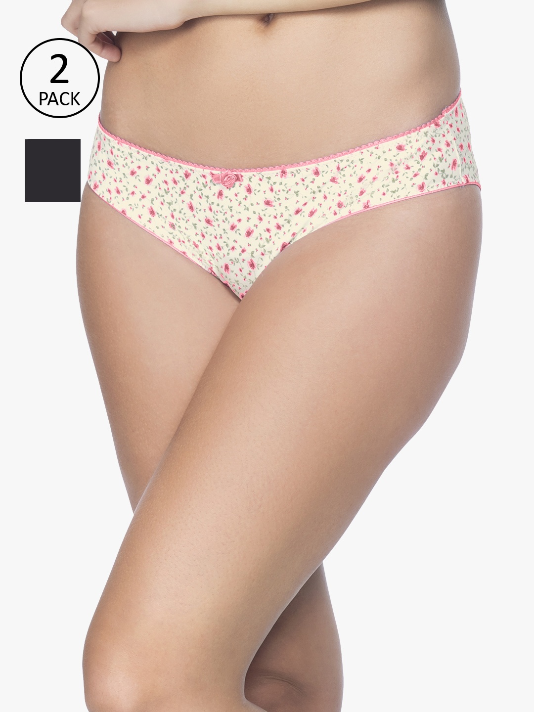 

Amante Women Pack of 2 Briefs, Black
