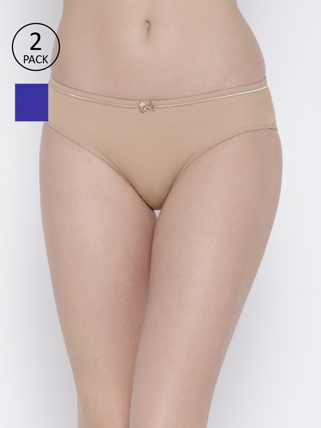 

Amante Women Pack of 2 Briefs, Blue