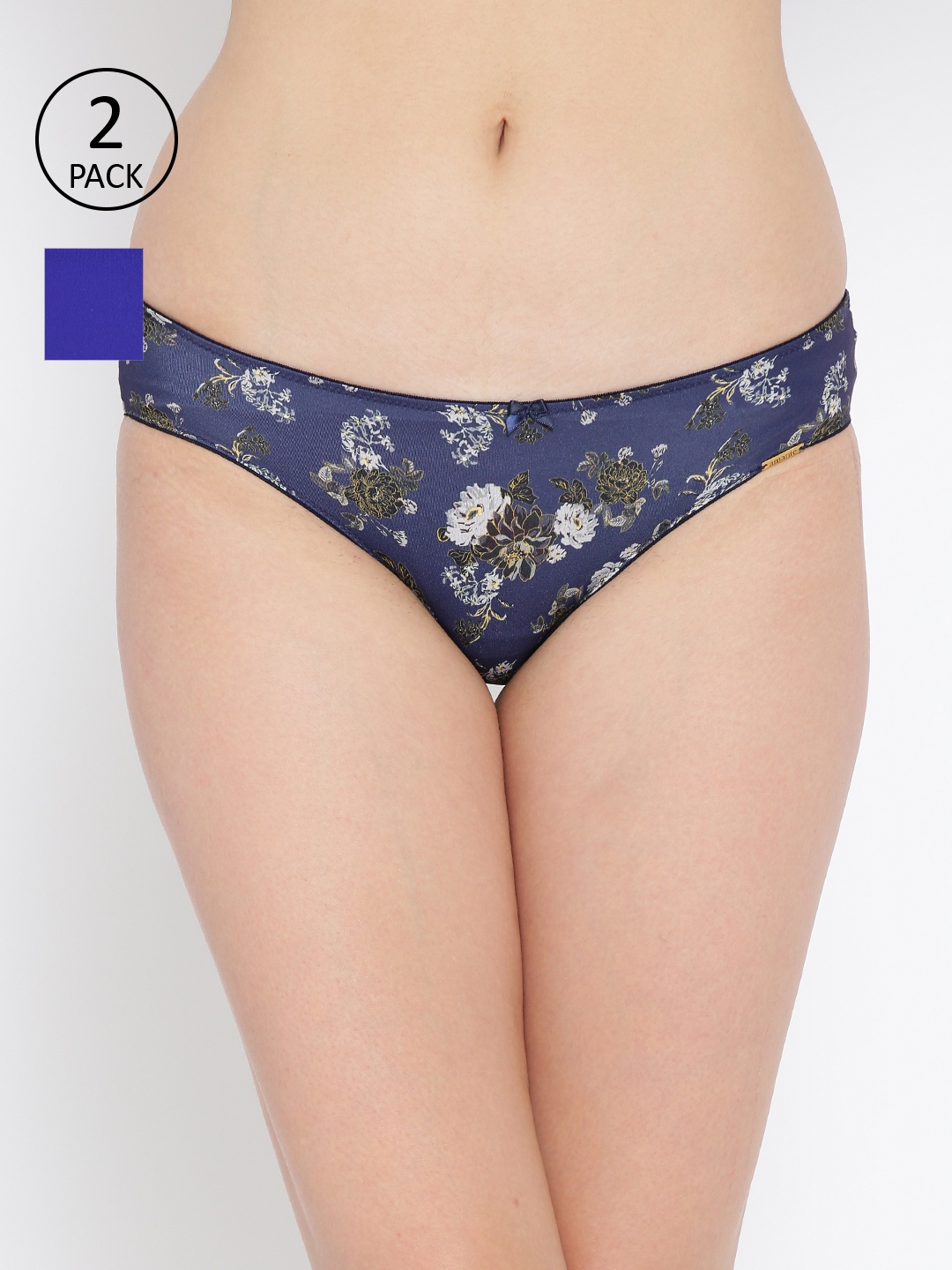 

Amante Women Pack of 2 Briefs, Blue