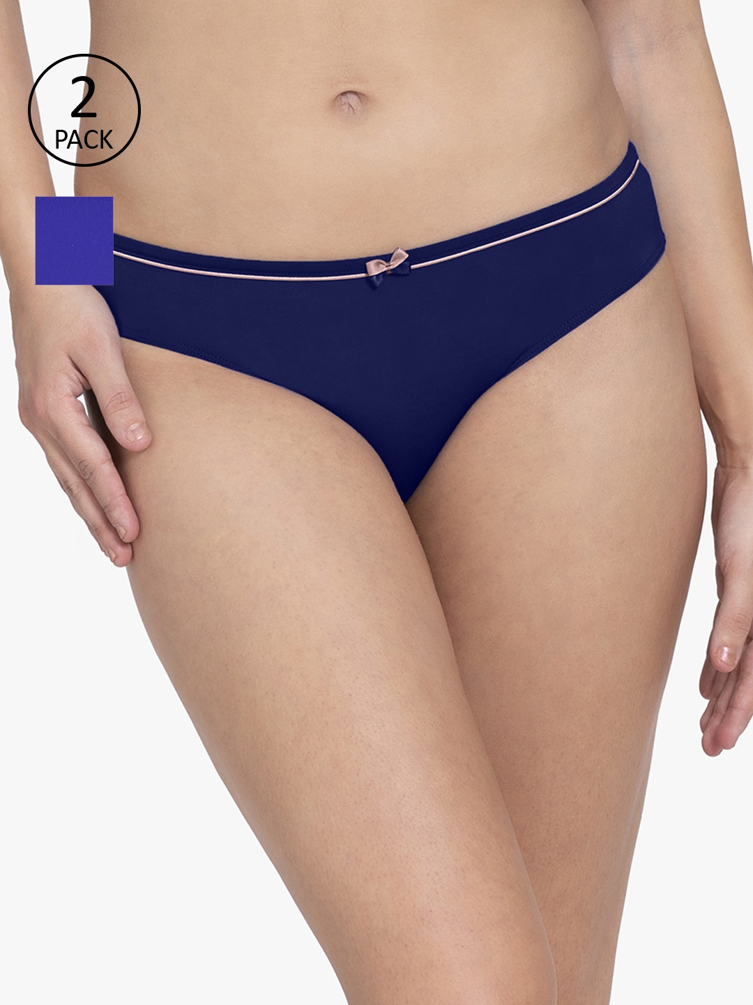 

Amante Women Pack of 2 Briefs, Blue