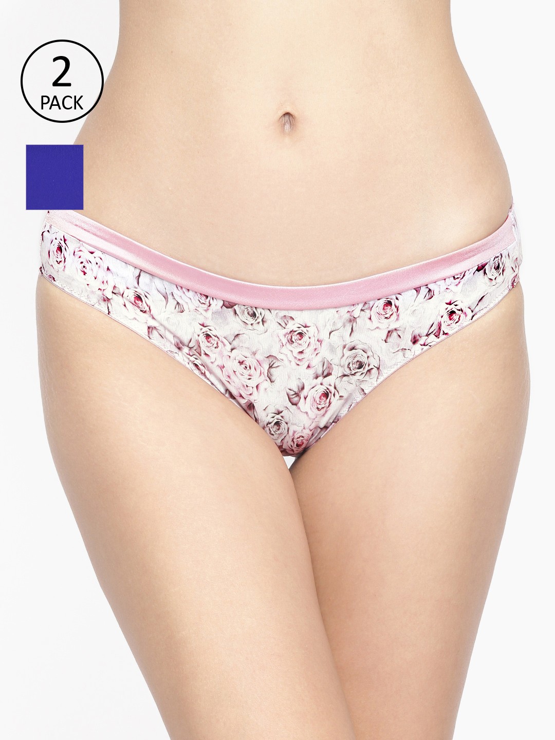 

Amante Women Pack of 2 Briefs, Blue