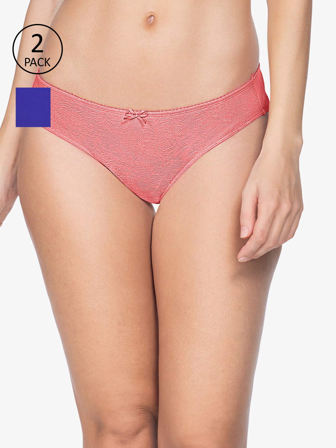 

Amante Women Pack of 2 Briefs, Blue