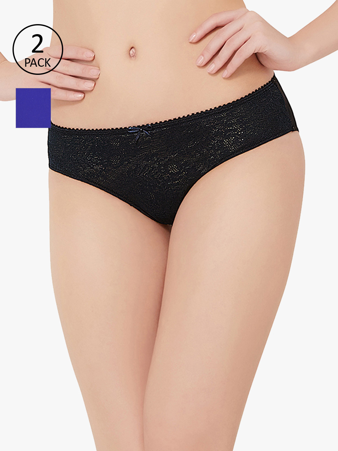 

Amante Women Pack of 2 Briefs, Blue