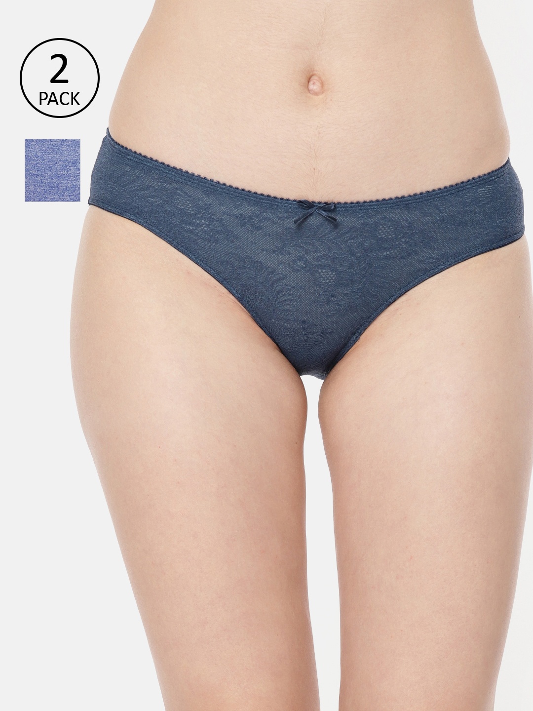 

Amante Women Pack of 2 Briefs, Blue