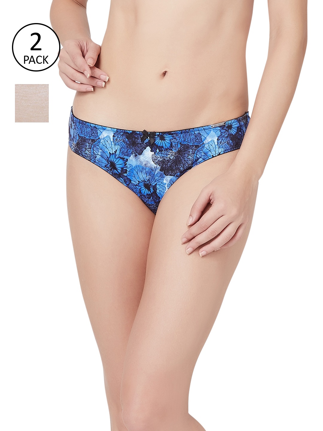 

Amante Women Pack of 2 Briefs, Blue