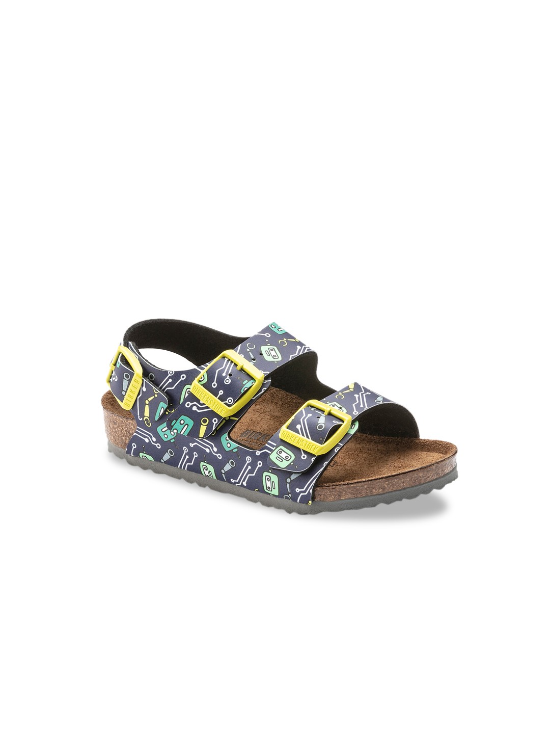 

Birkenstock Boys Navy Blue Regular Width Milano Comfort Sandals