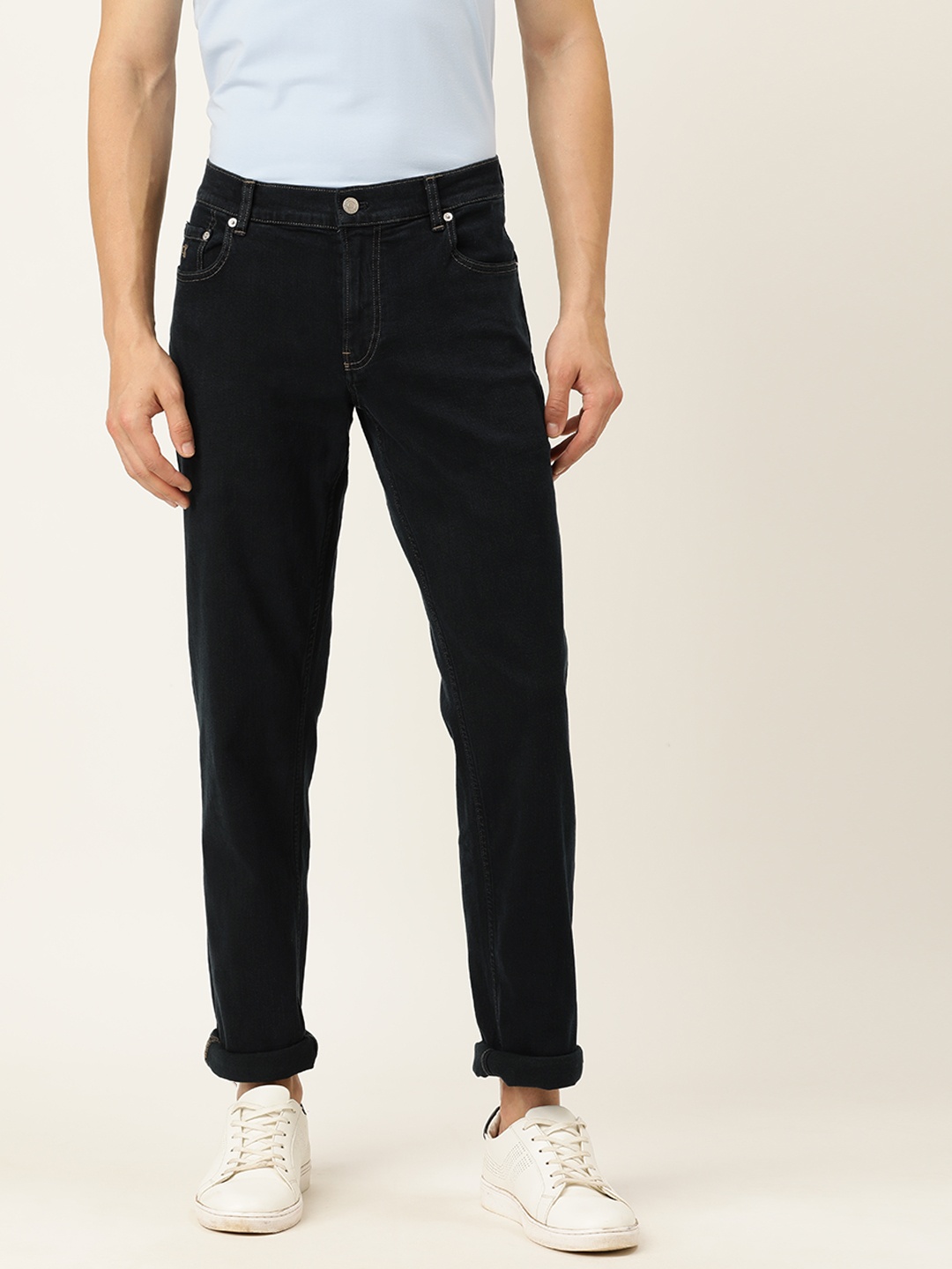 

Calvin Klein Jeans Men Blue Slim Fit Mid-Rise Clean Look Stretchable Jeans