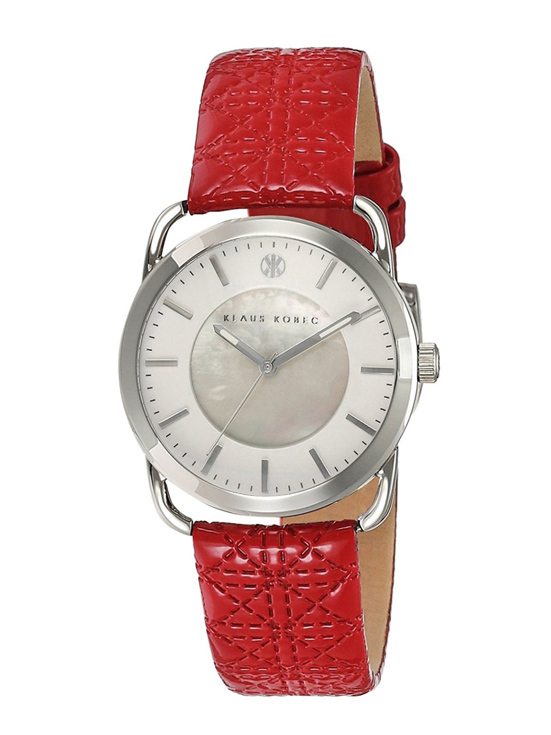 

Klaus Kobec Women White Analogue Watch