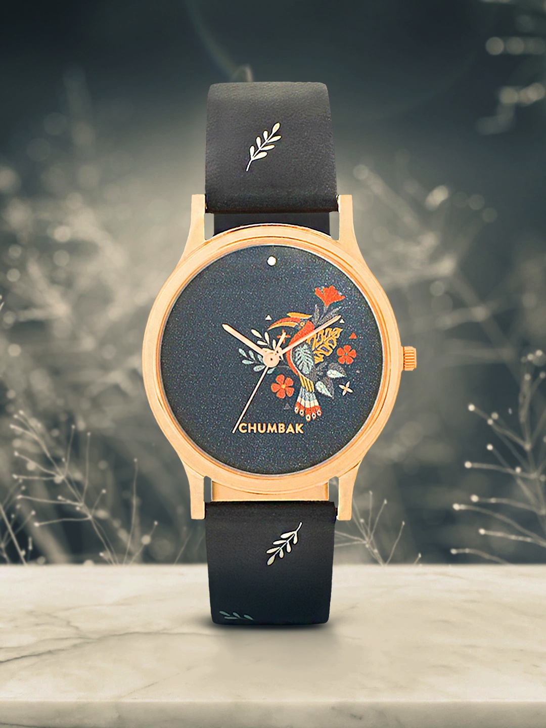 

TEAL BY CHUMBAK Women Black Analogue Watch 8907605091322