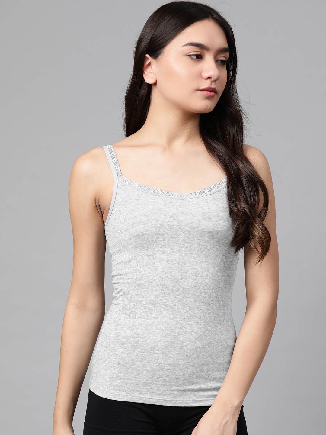 

Marks & Spencer Women Grey Solid Camisole