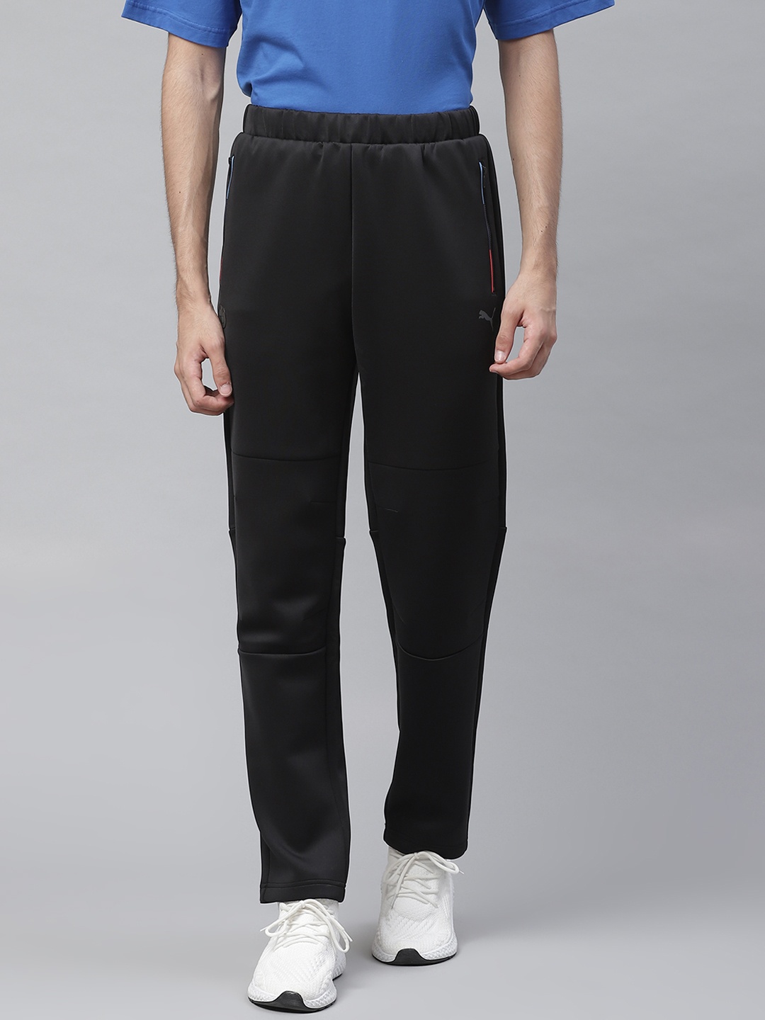 

PUMA Motorsport Men Black BMW Life Solid Motorsport Track Pants