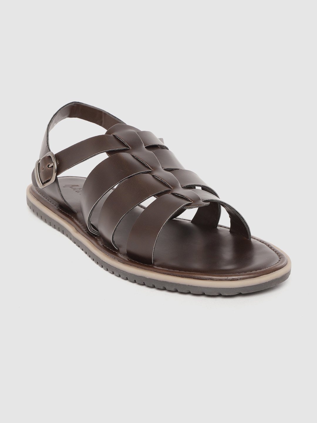 

Mast & Harbour Men Coffee Brown Fisherman Sandals