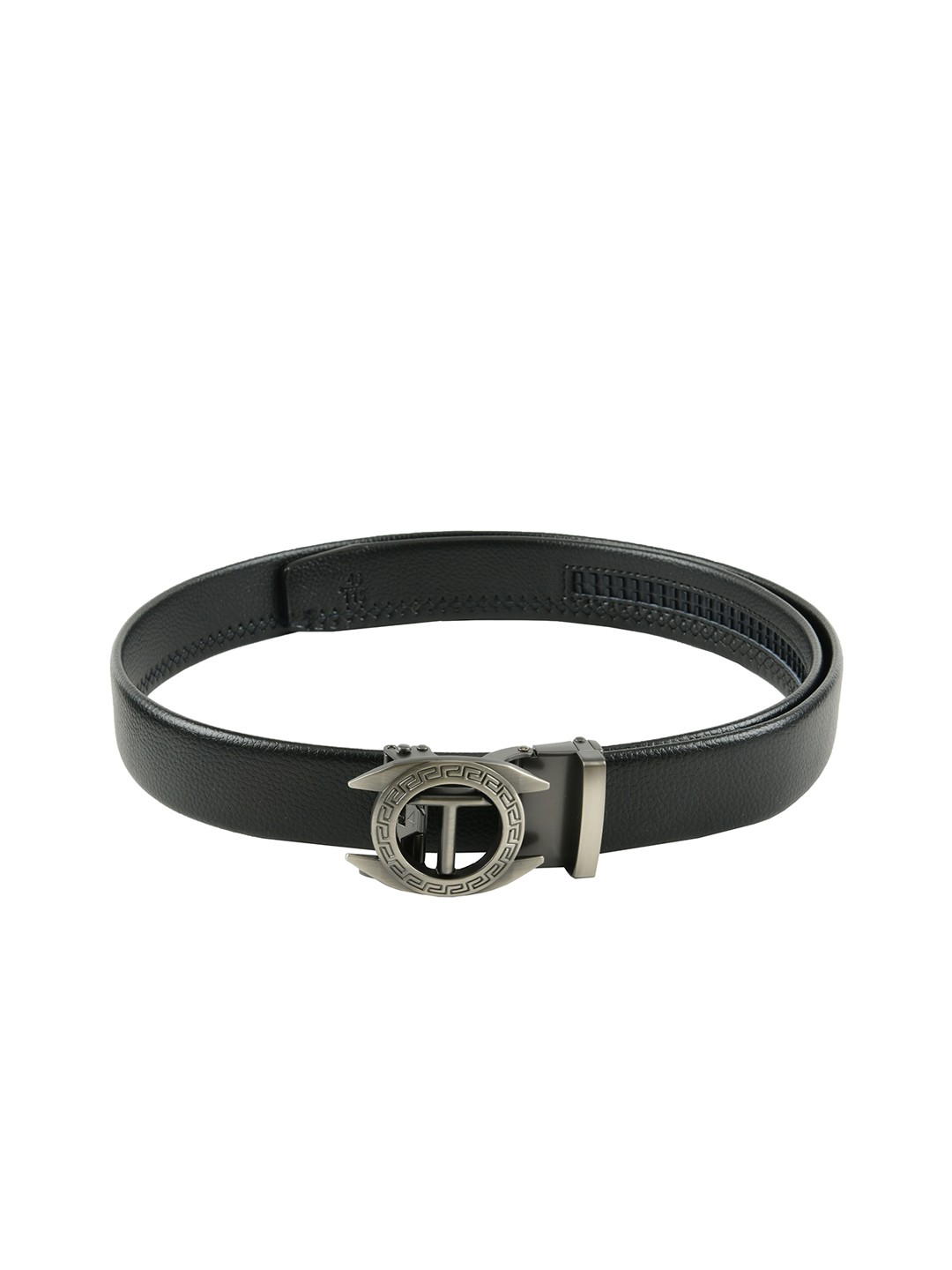 

WINSOME DEAL Men Black Solid Belt