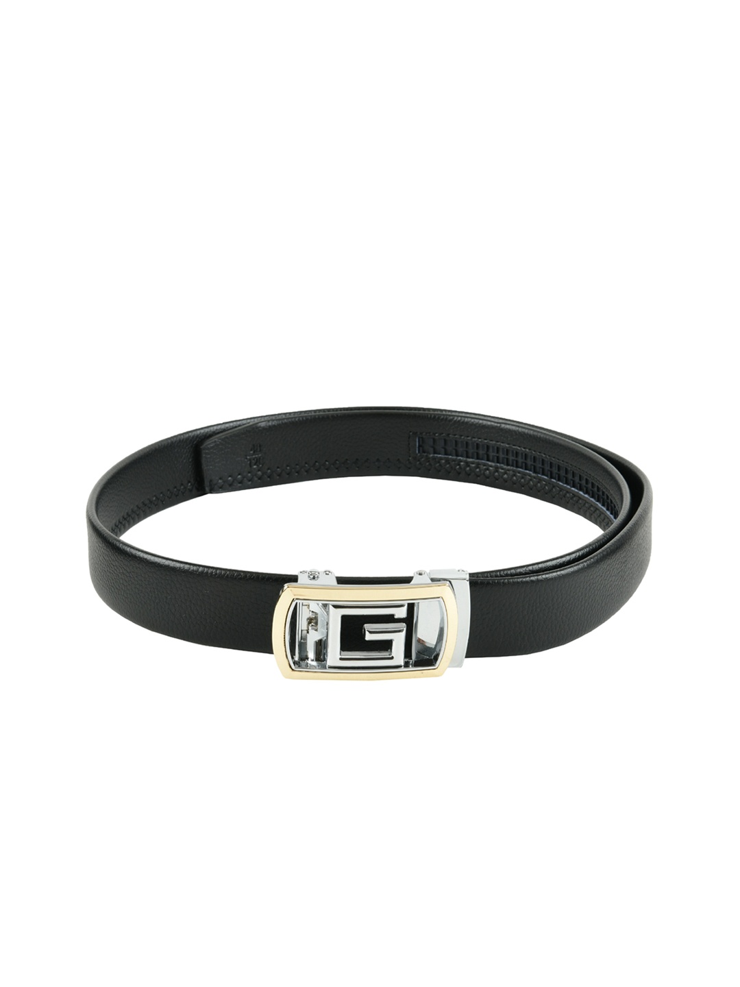

WINSOME DEAL Men Black Solid Belt