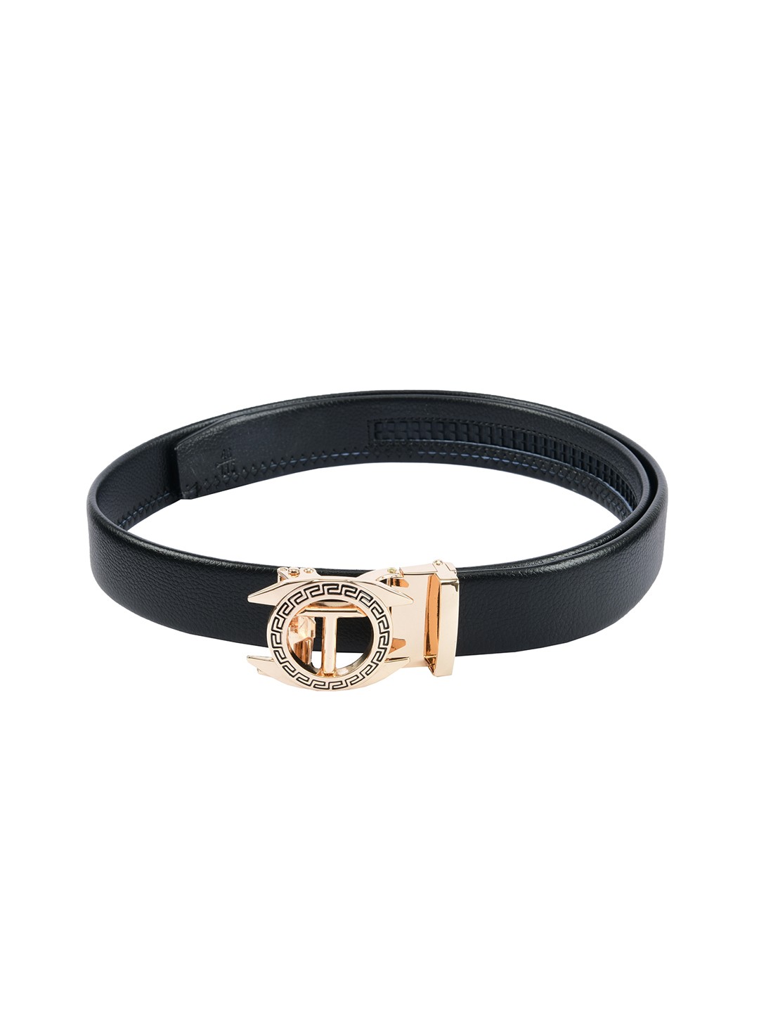 

WINSOME DEAL Men Black Solid Belt