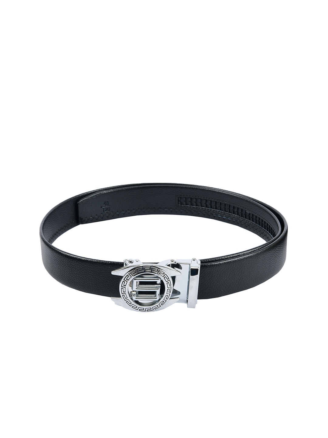 

WINSOME DEAL Men Black Solid Belt