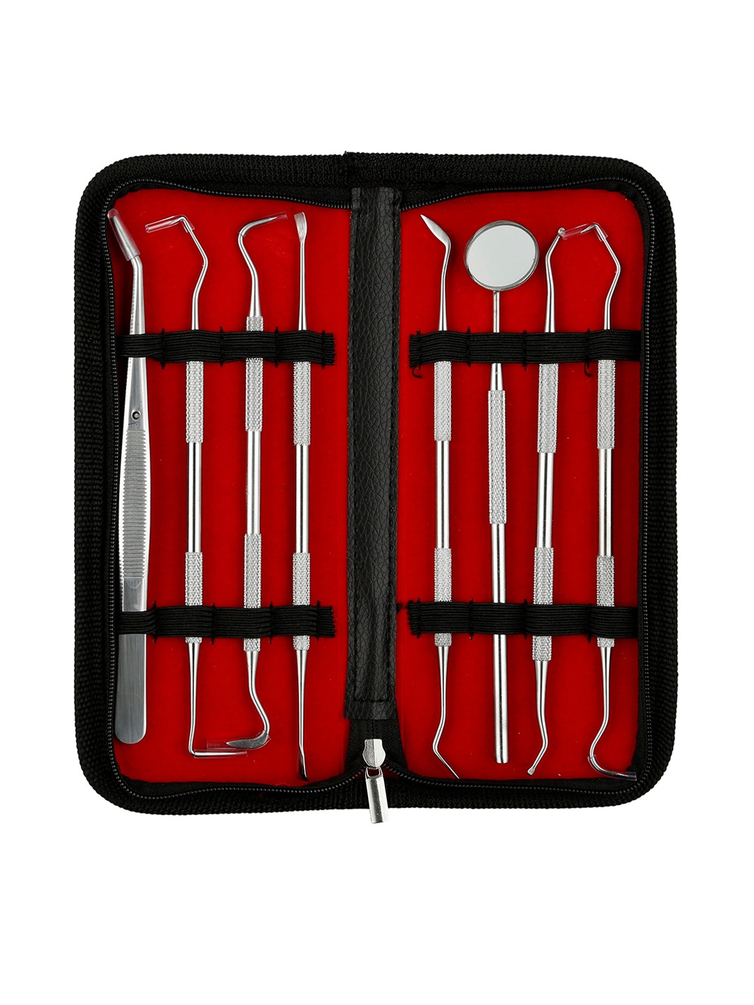

Beaute Secrets Unisex 8 Piece Dental Tools, Steel