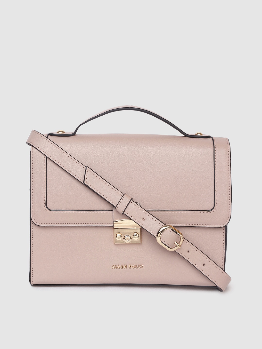 

Allen Solly Pink Solid Satchel