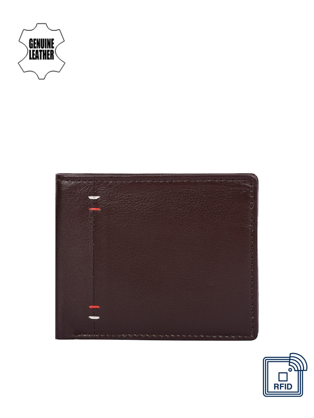 

Teakwood Leathers Men Brown Genuine Leather Wallet