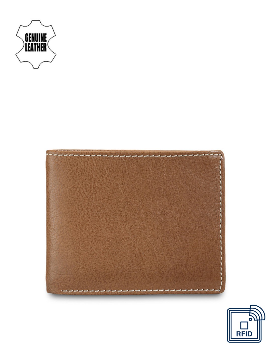 

Teakwood Leathers Men Brown Genuine Leather Wallet