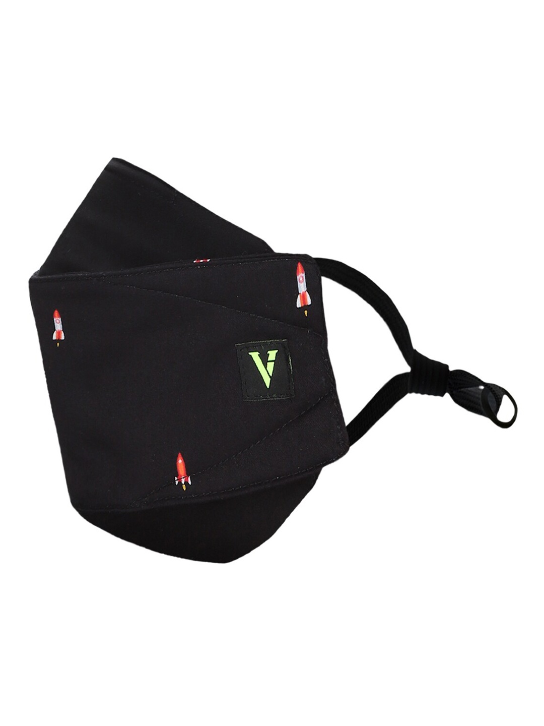 

Van Heusen Men 3Ply Protective Outdoor Face Mask, Black