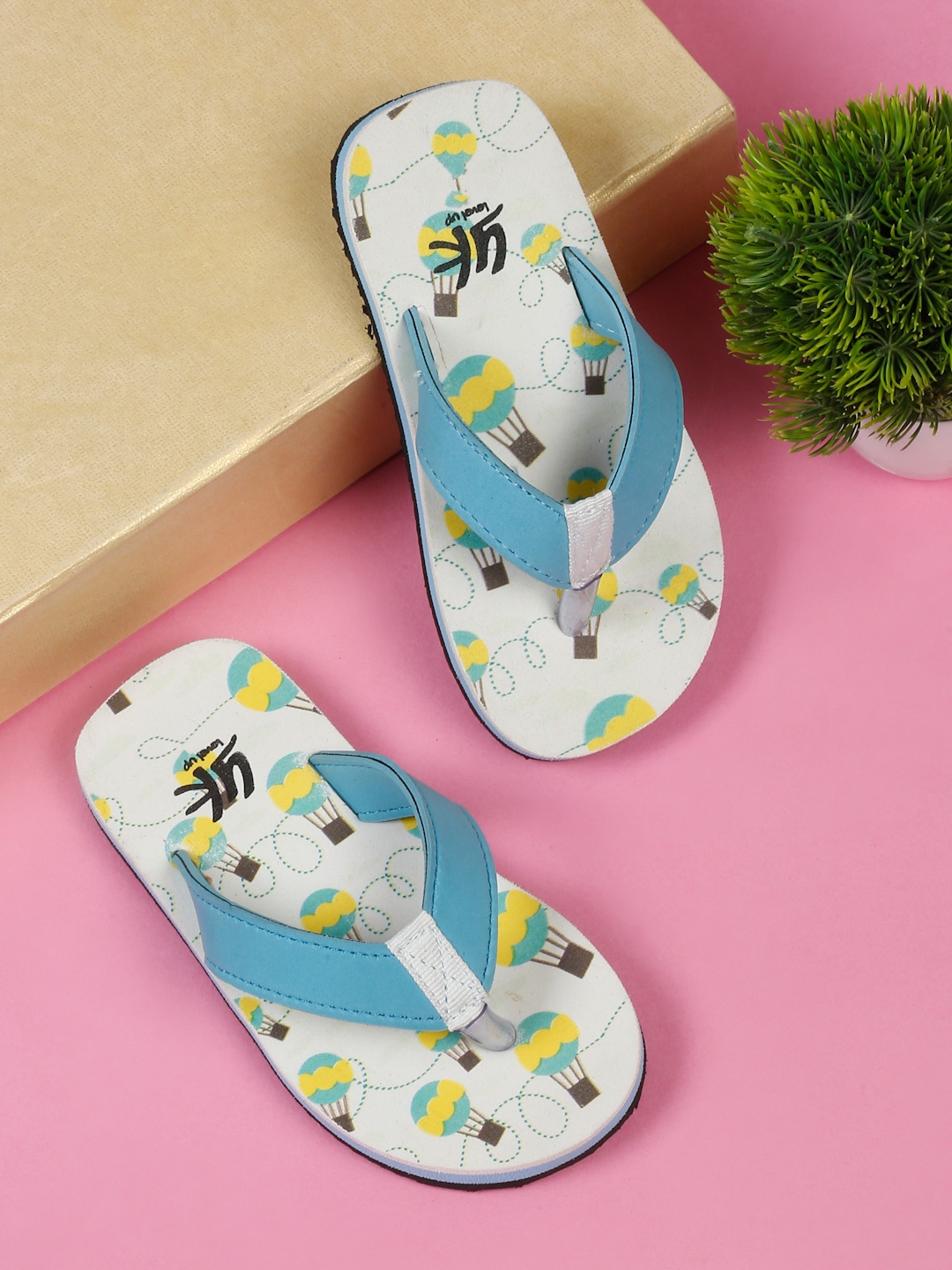 

YK Boys Paw Printed Slip-On Sneakers, Lavender