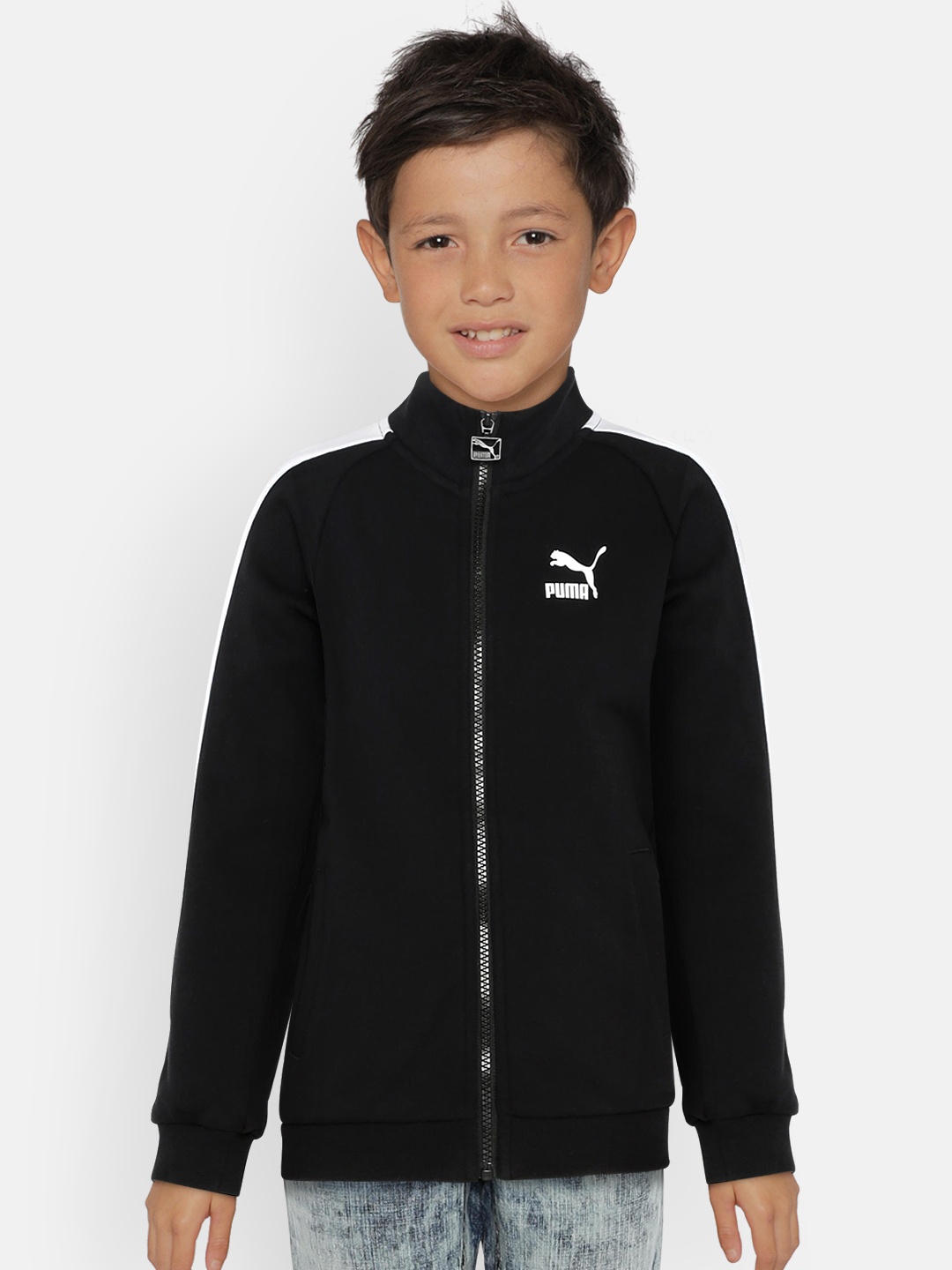

Puma Boys Black Iconic T7 Track Sporty Jacket