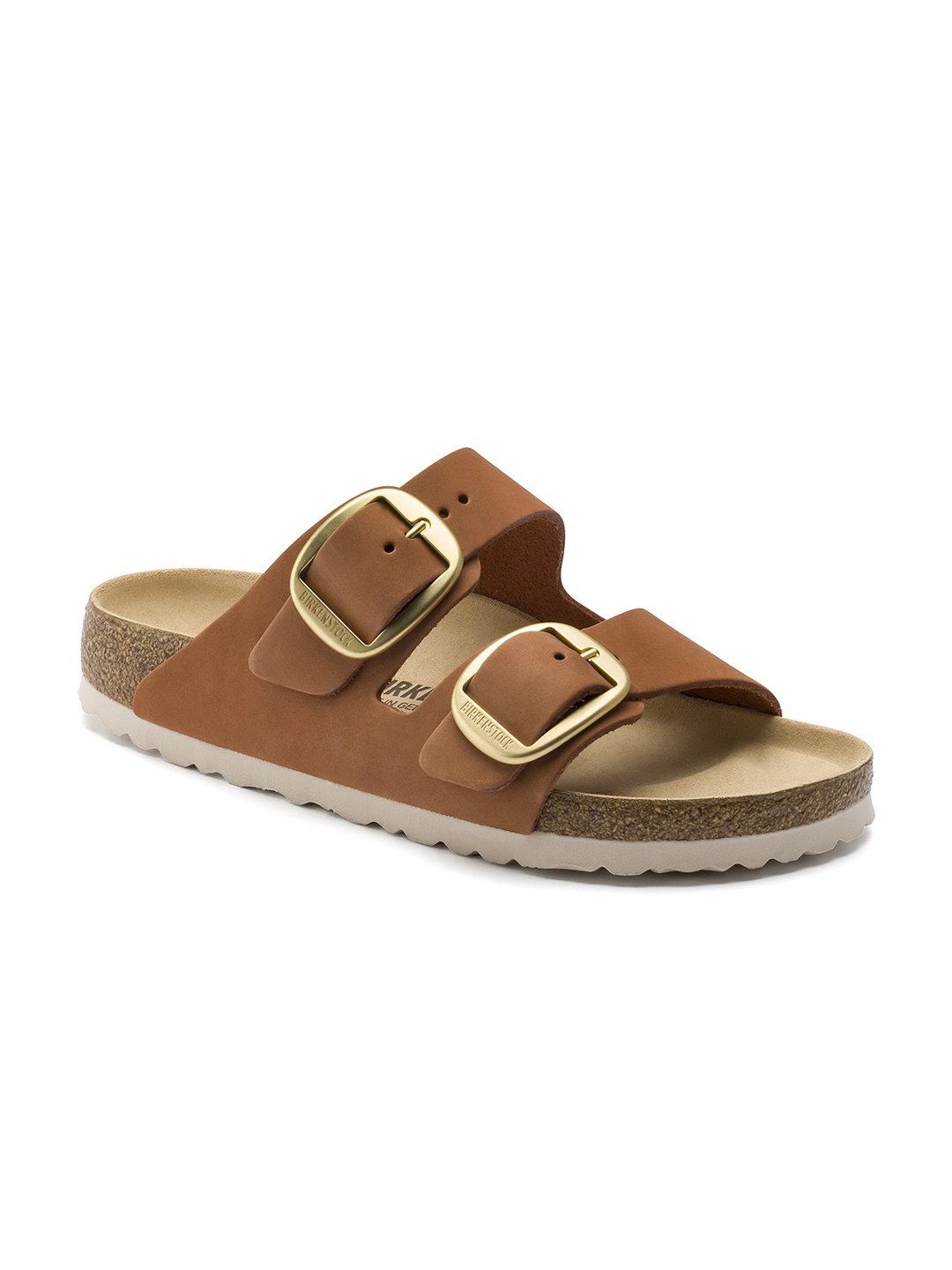 

Birkenstock Women Brown Arizona Narrow Width Open Toe Flats