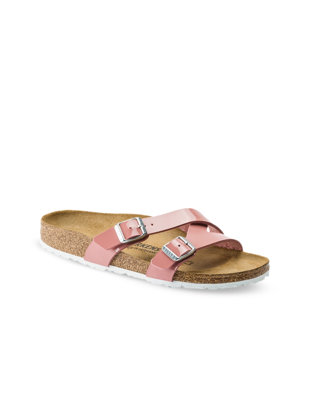 

Birkenstock Women Pink Solid Yao Narrow Width Flats