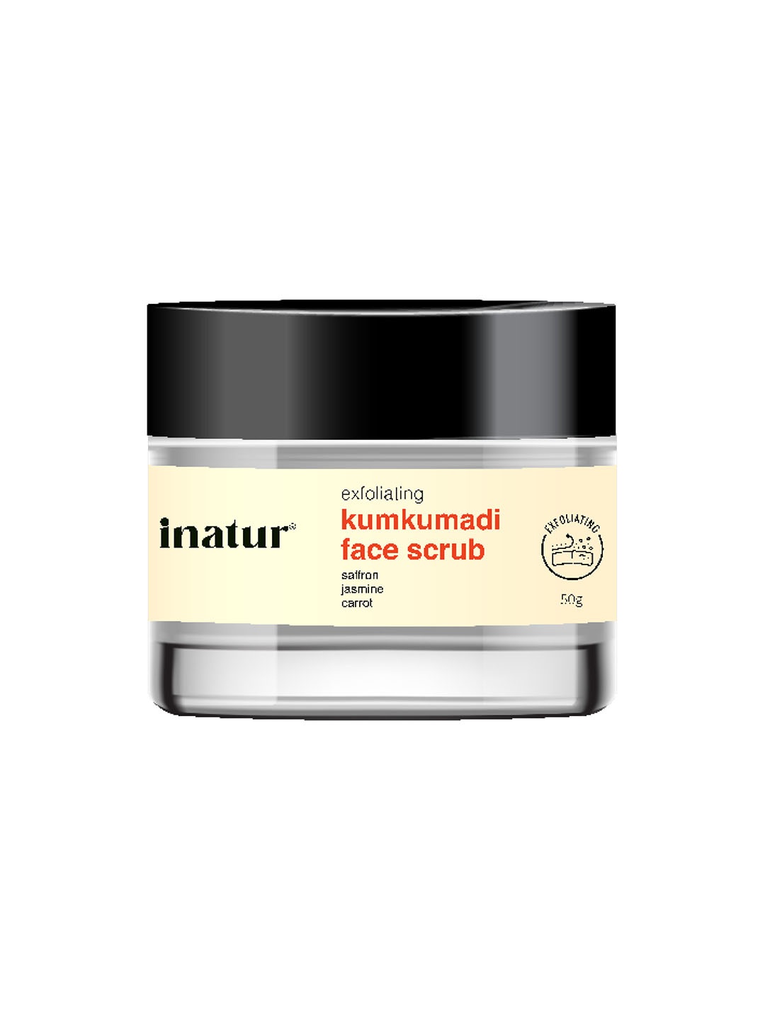 

Inatur Kumkumadi Face Scrub 50 g, Orange