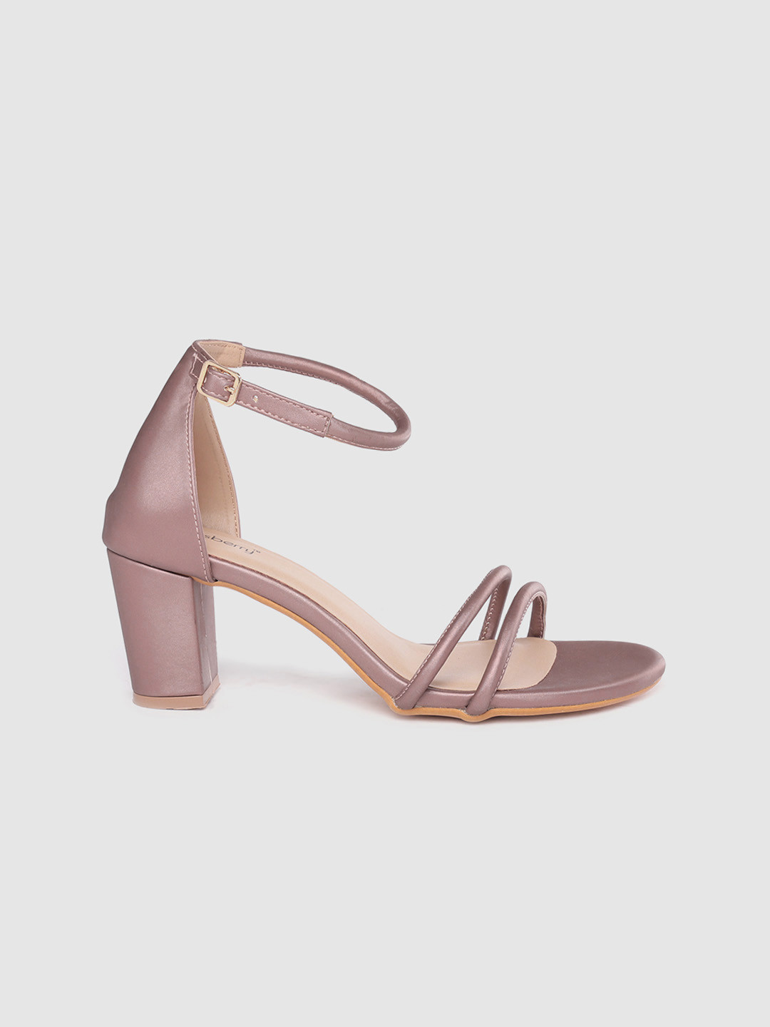 

DressBerry Women Mauve Solid Heels