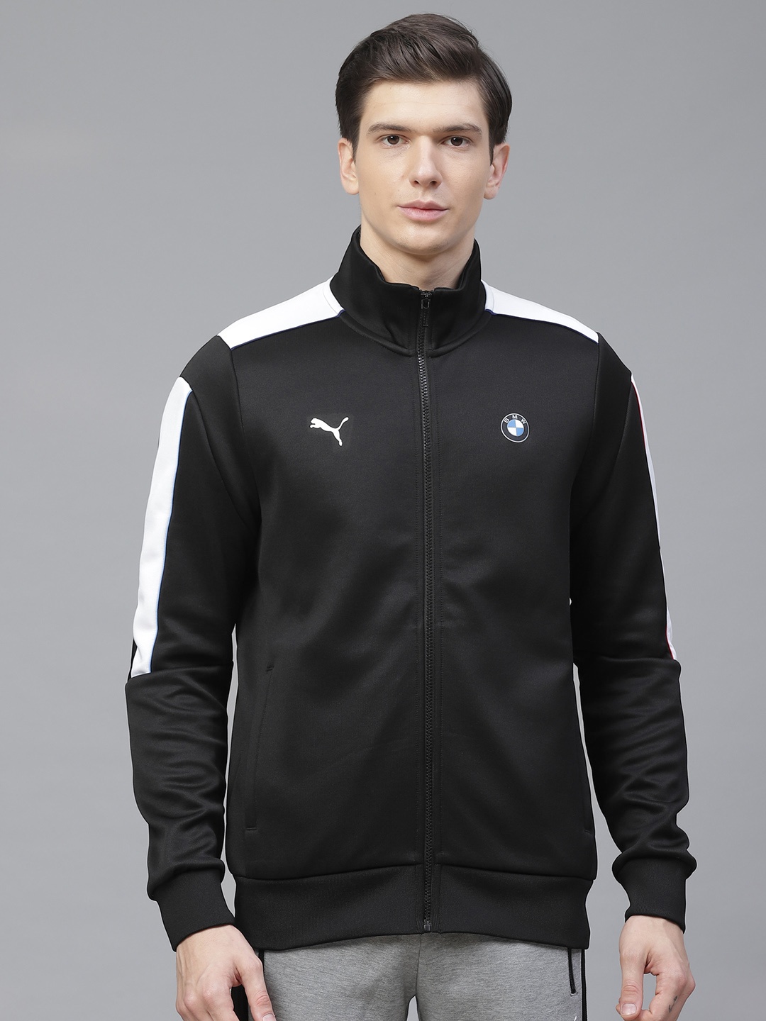

PUMA Motorsport Men Black BMW M Motorsport T7 Solid Track MSP Jacket