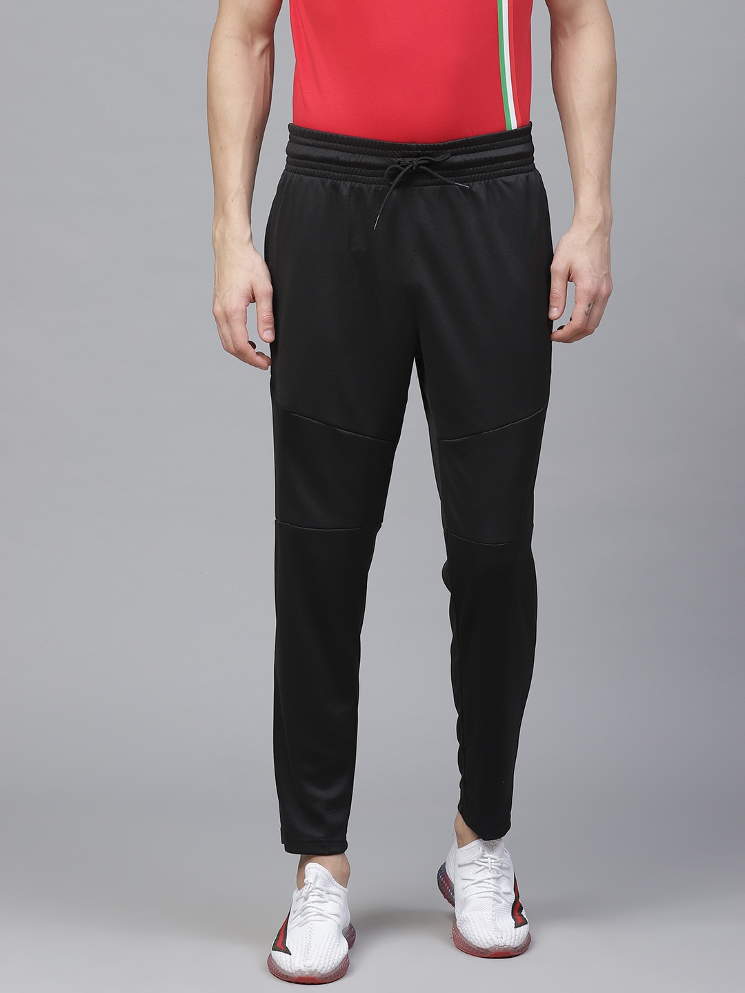 

Puma Men Black Tapered Knitted dryCELL Training Slim Pants