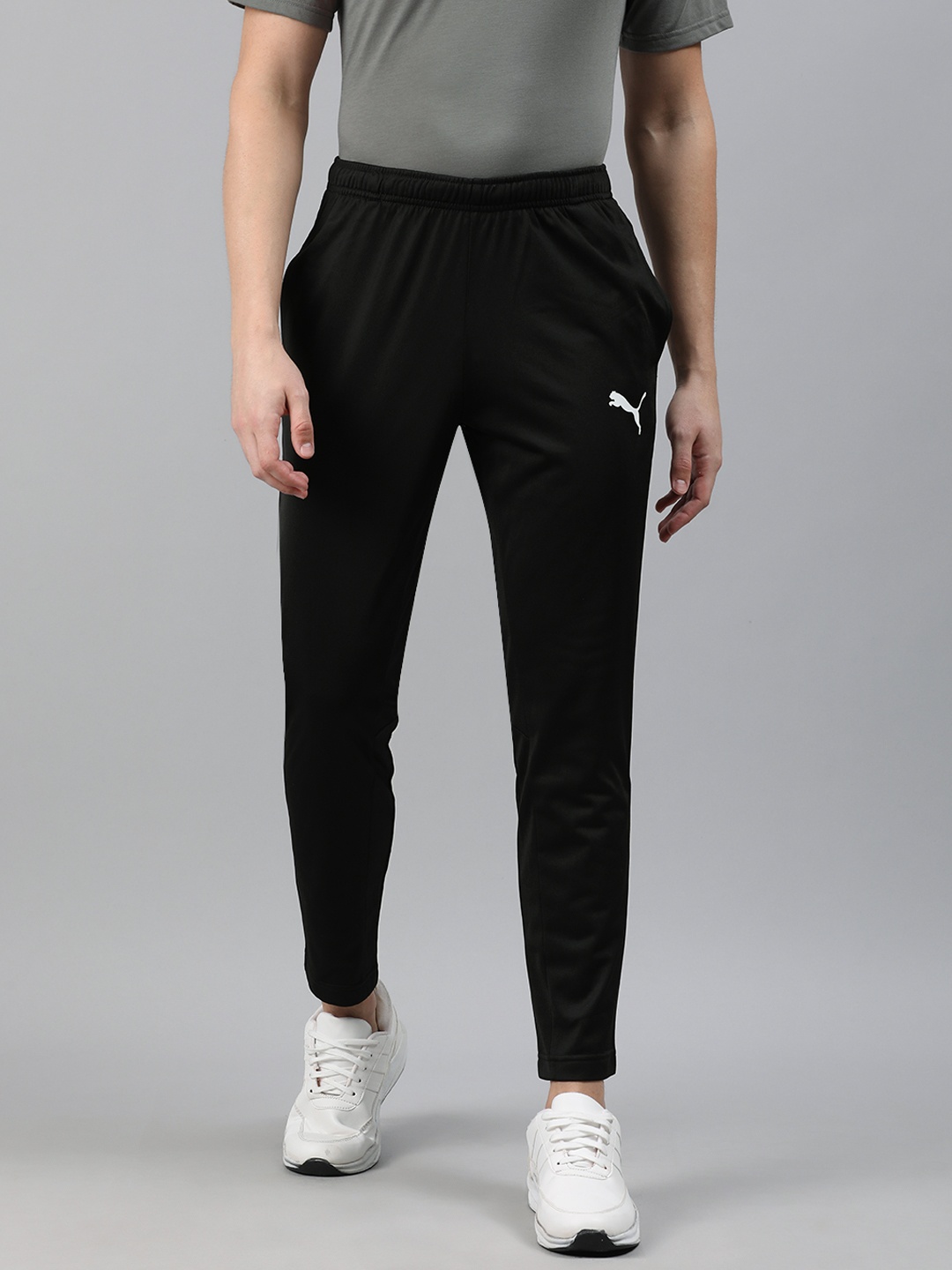 

Puma Men Black Solid Dry Cell Slim Fit ftblPLAY Training Track Pants