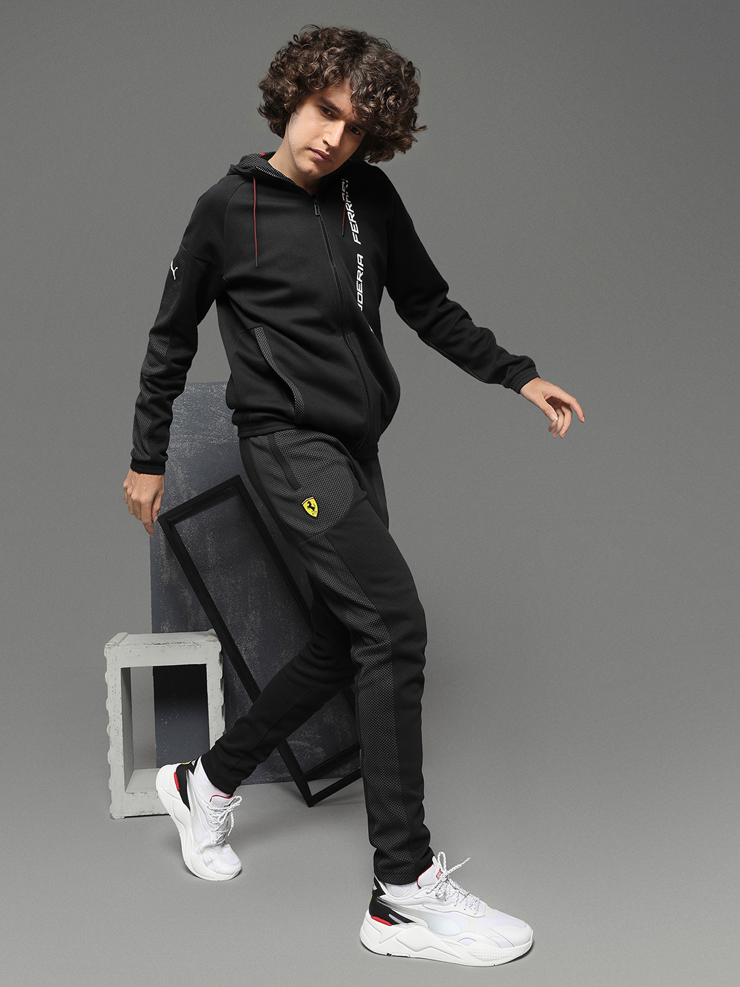 

PUMA Motorsport Men Black Ferrari Race Sweat Pants