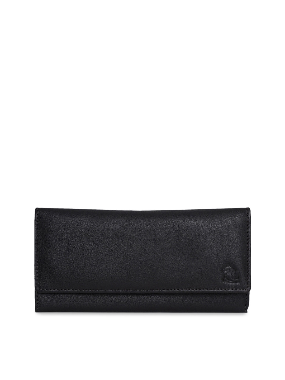 

Kara Women Brown Solid Leather Wallet