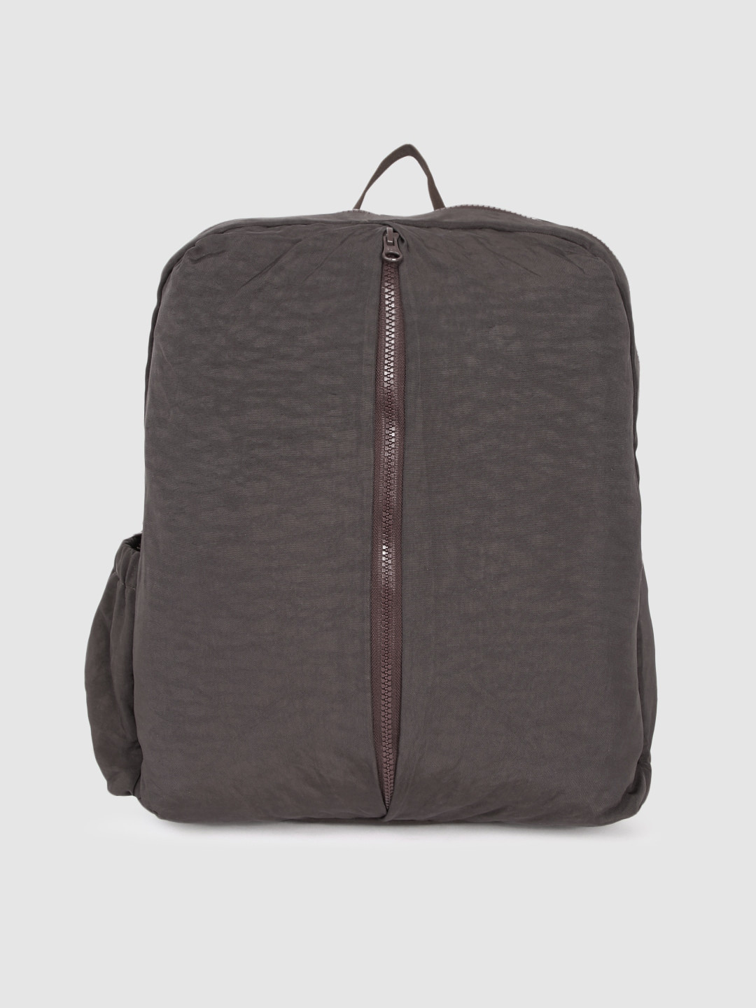 

Baggit Men Brown Textured Backpack