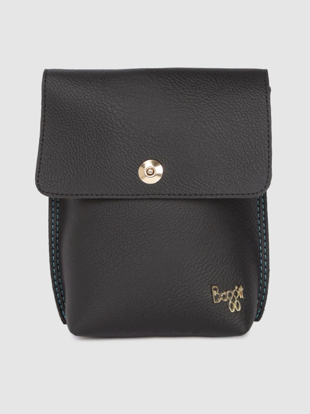 

Baggit Women Black Solid Mobile Pouch