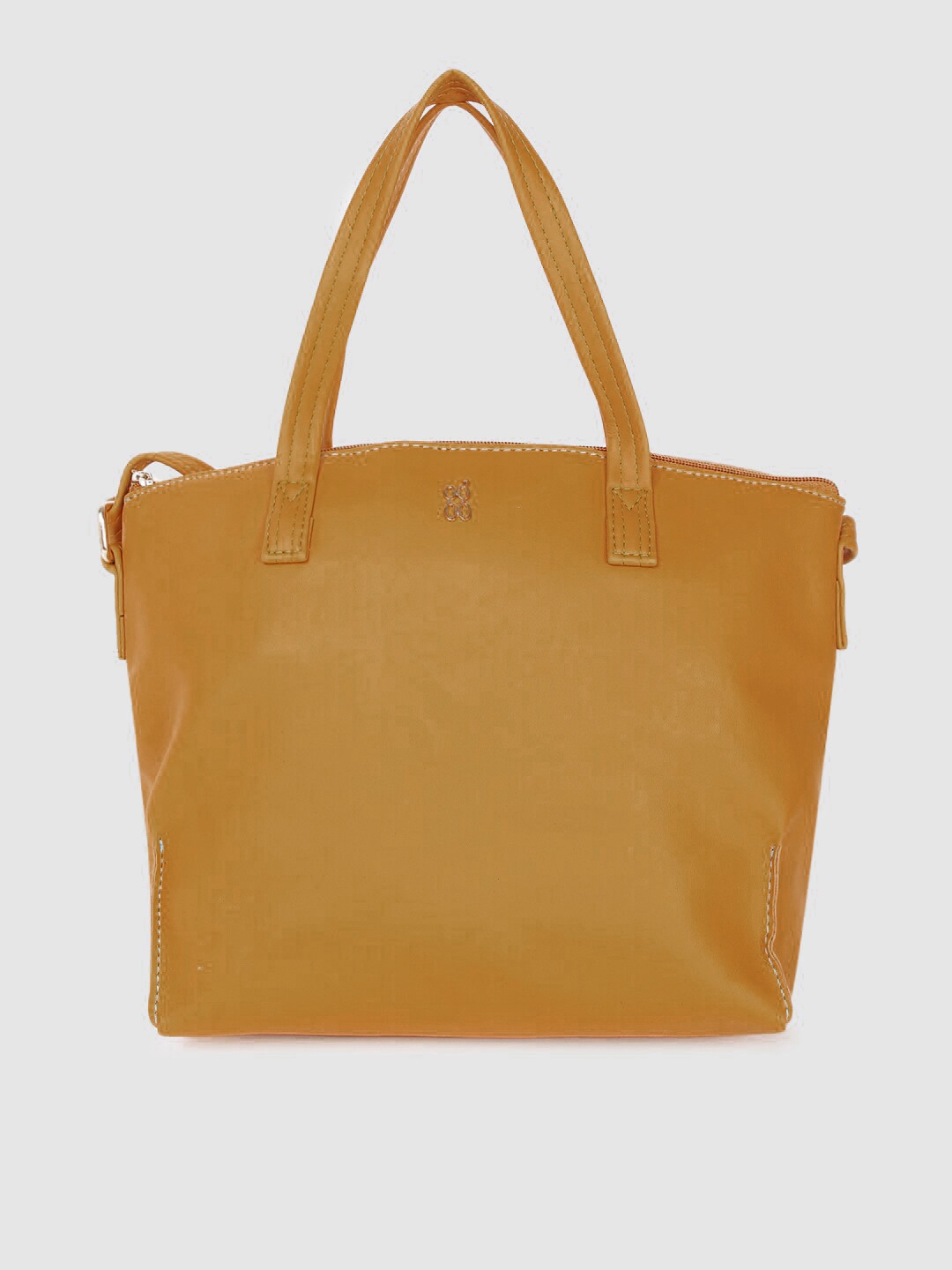 

Baggit Mustard Solid Handheld Bag