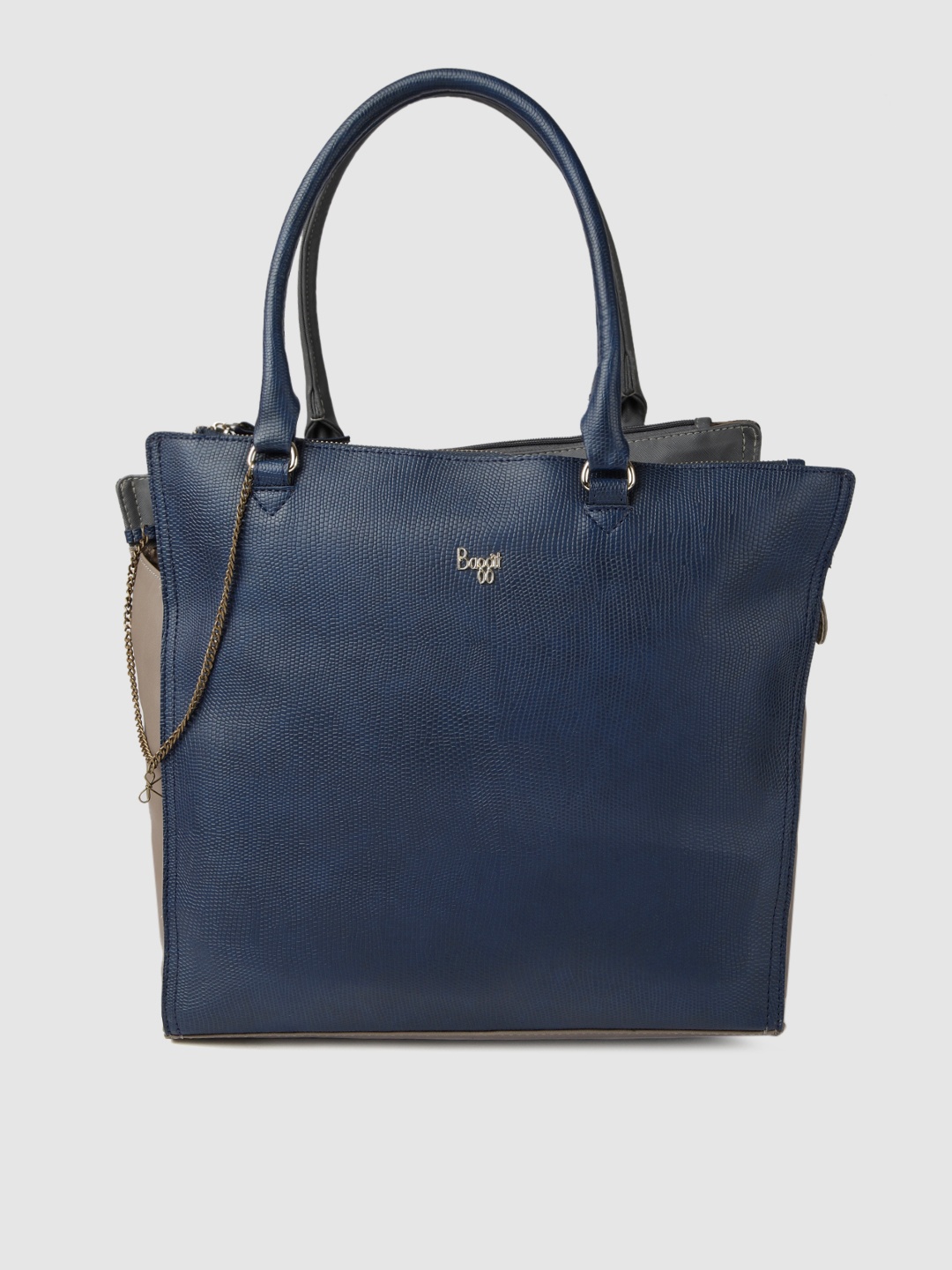 

Baggit Blue Solid Shoulder Bag