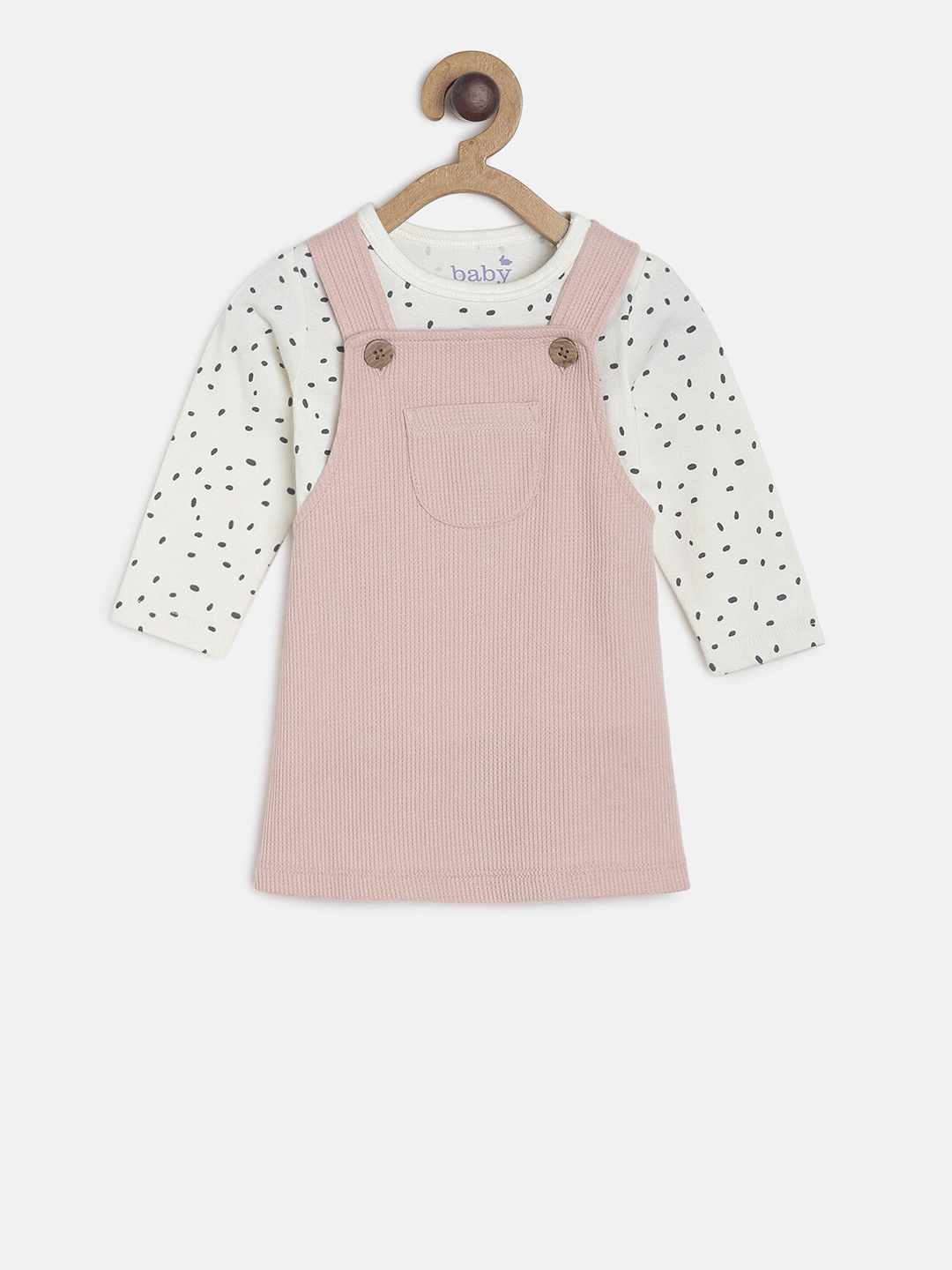 

MINI KLUB Girls Multicoloured Printed Top with Skirt, Multi