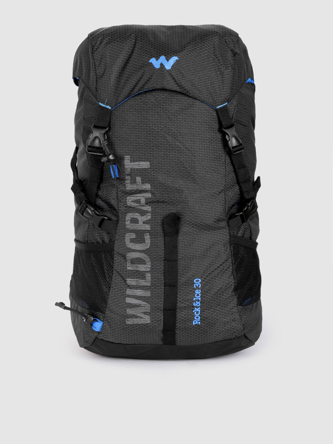 

Wildcraft Unisex Black Brand Logo Rock & Ice 30 Rucksacks