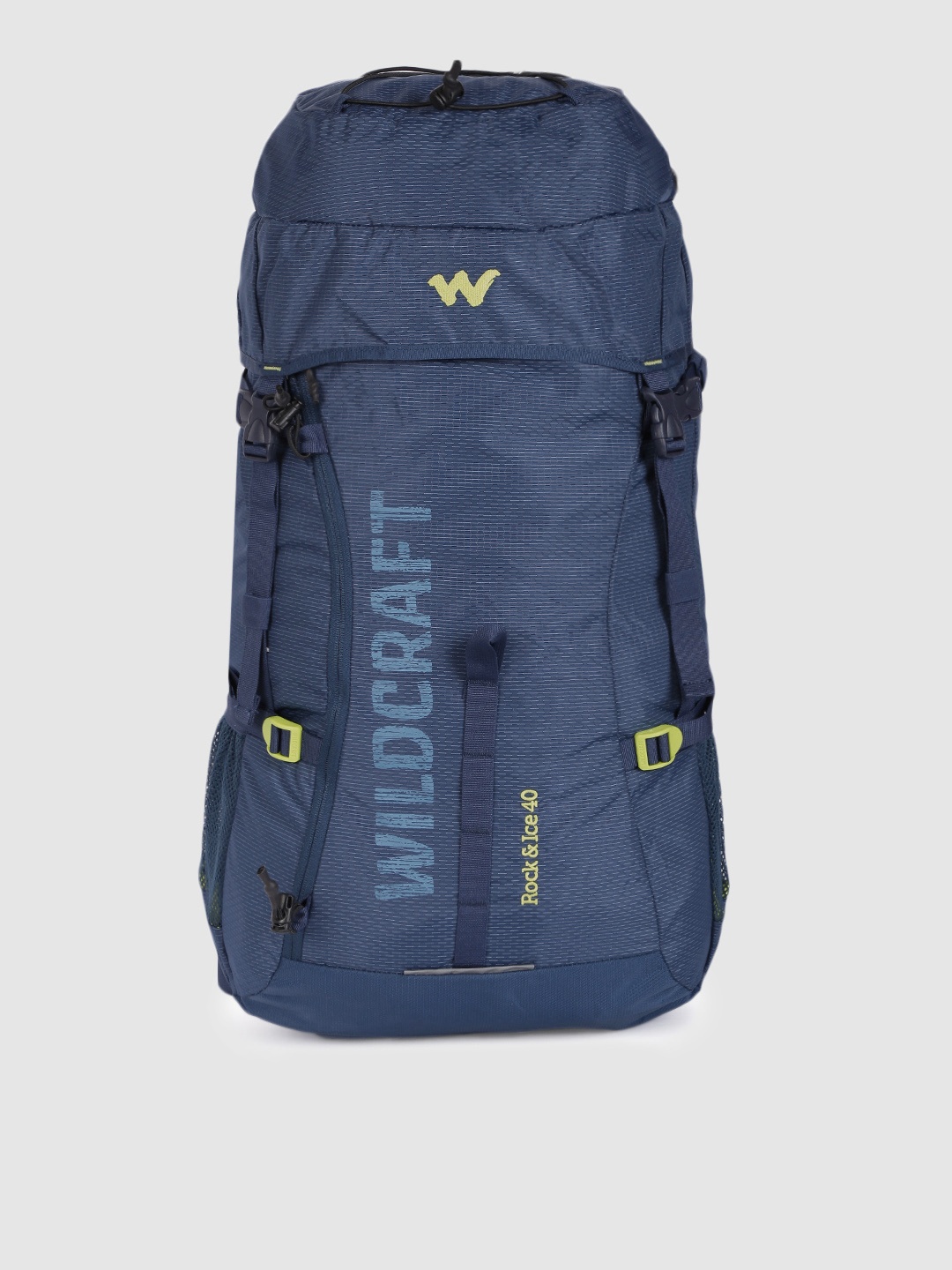 

Wildcraft Unisex Blue Brand Logo Rock & Ice 40 Rucksack, Navy blue
