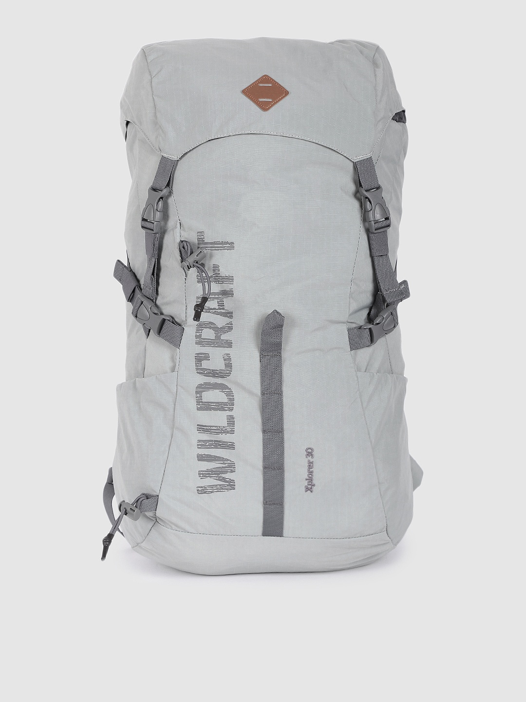 

Wildcraft Unisex Grey Brand Logo Xplorer 30 Rucksack