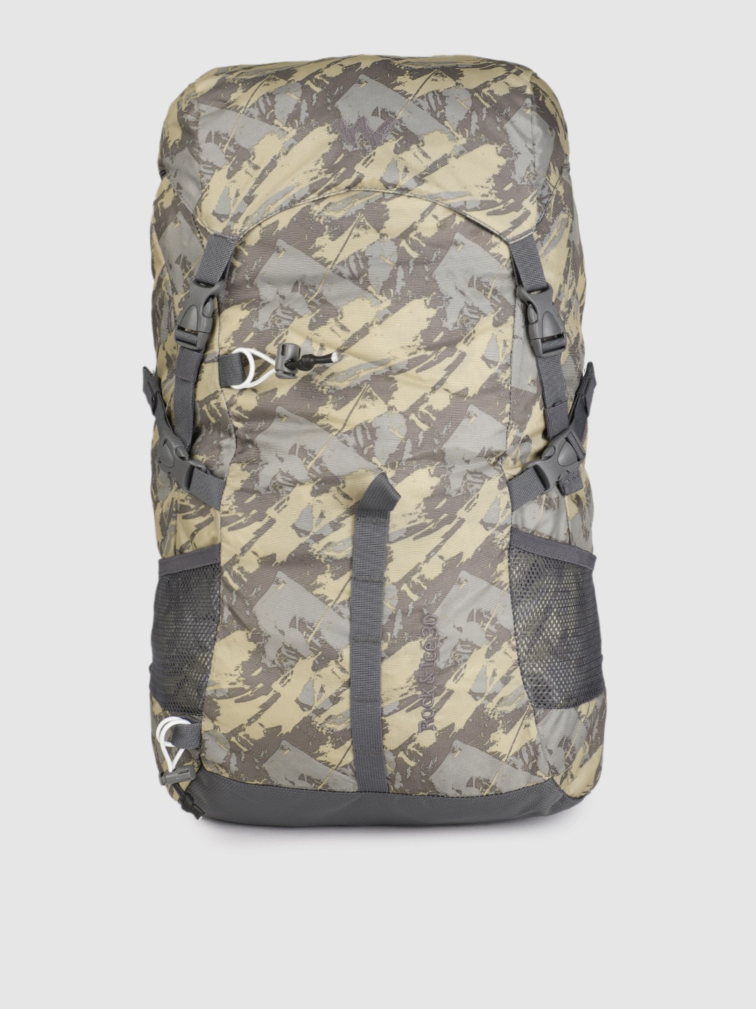 

Wildcraft Unisex Beige & Grey Printed Rock & Ice 30 Rucksack