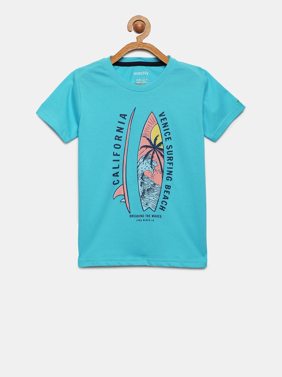 

mackly Boys Blue Printed Lounge T-Shirt