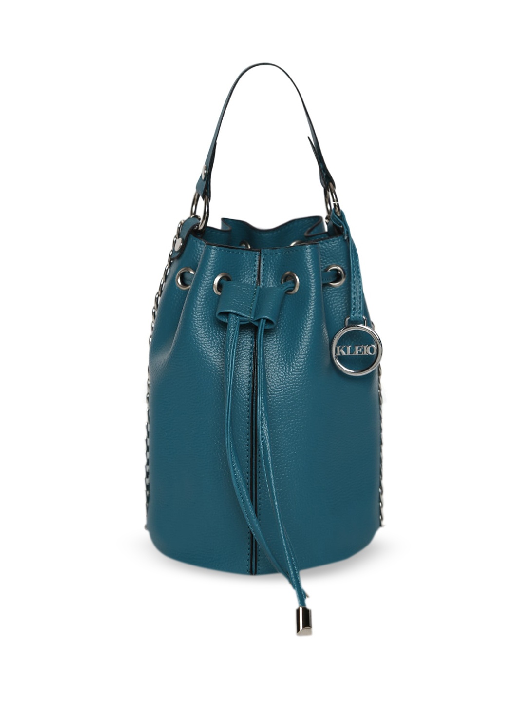 

KLEIO Bucket Drawstring Sling Bag, Teal